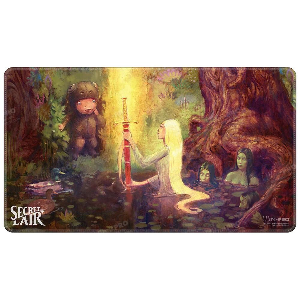 Secret Lair Nils Hamm Artist - Sword of Truth and Justice Holofoil Playmat