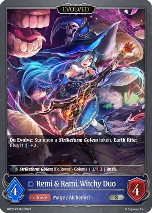 Remi & Rami, Witchy Duo (Evolved) - P13EN (Foil)