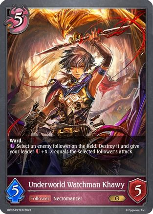 Underworld Watchman Khawy -P21EN (Foil)