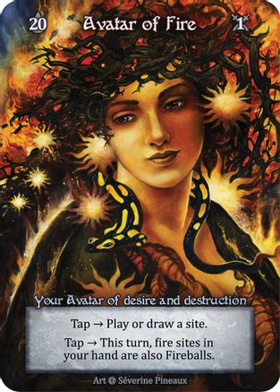 Avatar of Fire (Preconstructed Deck) - Alpha