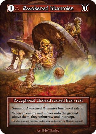 Awakened Mummies (Foil) - Alpha Foil