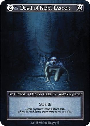 Dead of Night Demon (Foil) - Alpha Foil