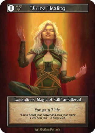 Divine Healing (Foil) - Alpha Foil