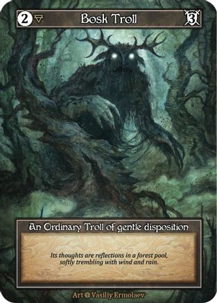 Bosk Troll (Foil) - Alpha Foil