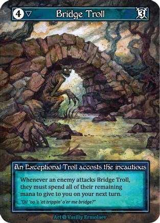 Bridge Troll (Foil) - Alpha Foil