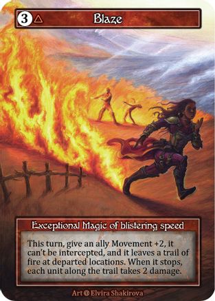 Blaze (Foil) - Alpha Foil