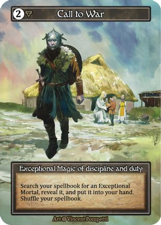 Call to War (Foil) - Alpha Foil