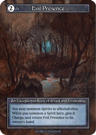 Evil Presence (Foil) - Alpha Foil