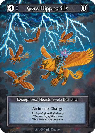 Gyre Hippogriffs (Foil) - Alpha Foil