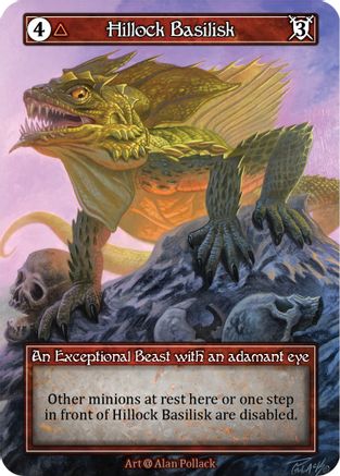 Hillock Basilisk (Foil) - Alpha Foil
