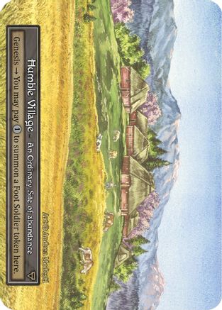 Humble Village (Foil) - Alpha Foil