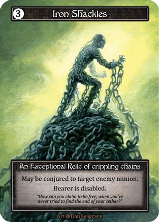 Iron Shackles (Foil) - Alpha Foil