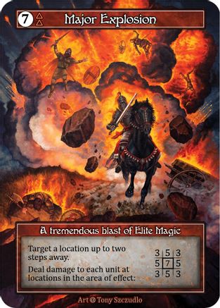 Major Explosion (Foil) - Alpha Foil