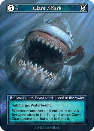 Giant Shark (Foil) - Alpha Foil