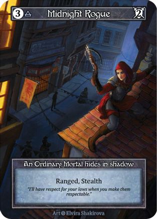 Midnight Rogue (Foil) - Alpha Foil