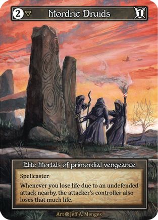 Mordric Druids (Foil) - Alpha Foil