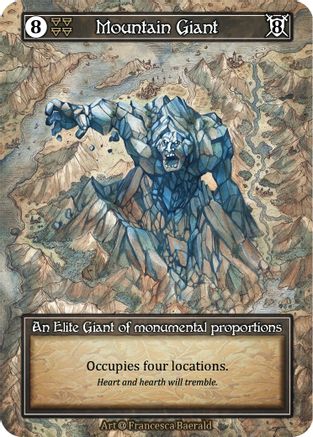 Mountain Giant (Foil) - Alpha Foil