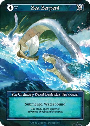 Sea Serpent (Foil) - Alpha Foil