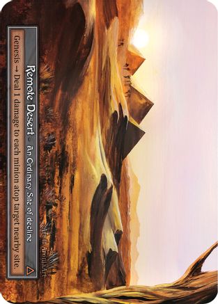 Remote Desert (Foil) - Alpha Foil