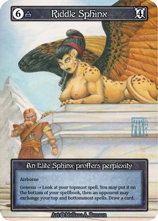 Riddle Sphinx (Foil) - Alpha Foil
