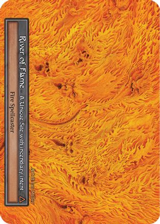 River of Flame (Foil) - Alpha Foil
