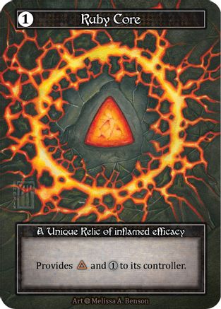 Ruby Core (Foil) - Alpha Foil