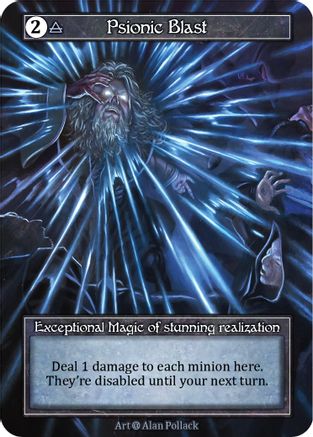 Psionic Blast (Foil) - Alpha Foil