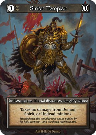 Sirian Templar (Foil) - Alpha Foil