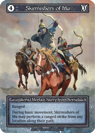 Skirmishers of Mu (Foil) - Alpha Foil