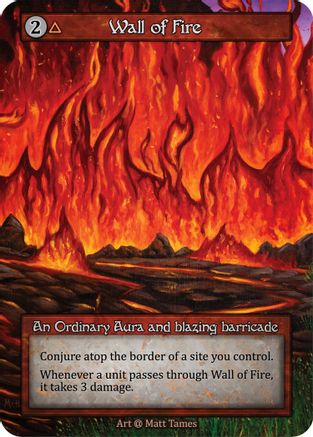 Wall of Fire - Alpha