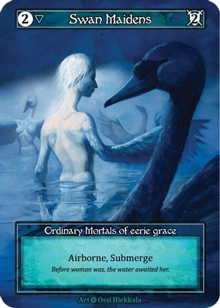 Swan Maidens (Foil) - Alpha Foil