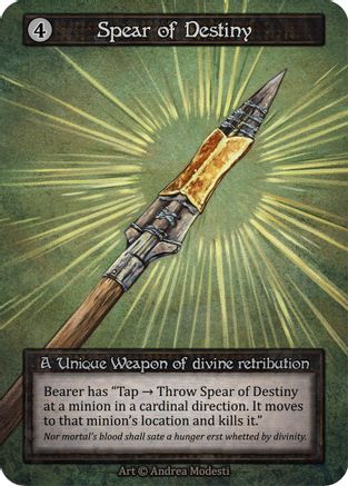 Spear of Destiny (Preconstructed Deck) - Alpha