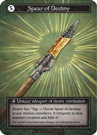 Spear of Destiny (Foil) - Alpha Foil
