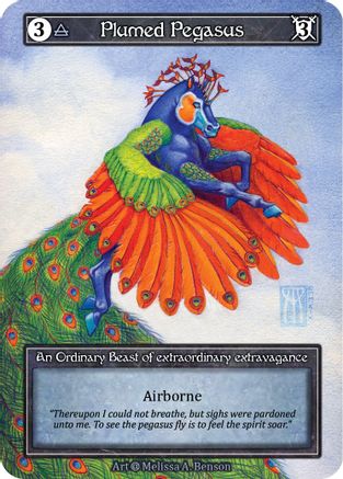 Plumed Pegasus (Foil) - Alpha Foil