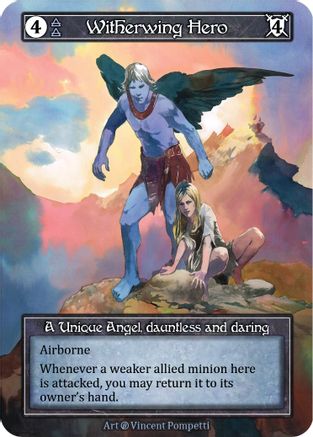Witherwing Hero (Foil) - Beta Foil