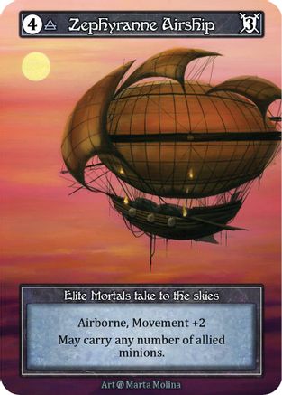 Zephyranne Airship (Foil) - Beta Foil
