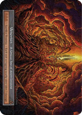 Vesuvius (Foil) - Beta Foil