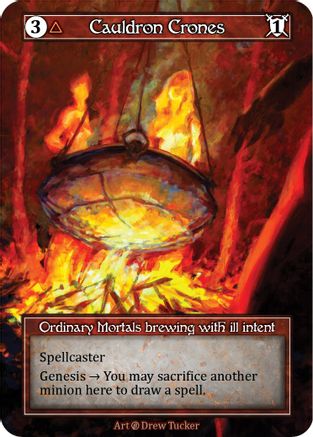 Cauldron Crones (Foil) - Beta Foil