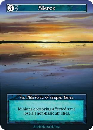 Silence (Foil) - Beta Foil