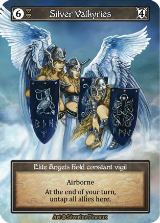 Silver Valkyries (Foil) - Beta Foil