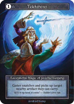 Telekinesis (Foil) - Beta Foil