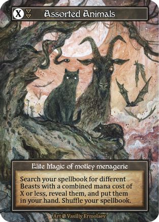 Assorted Animals (Foil) - Beta Foil
