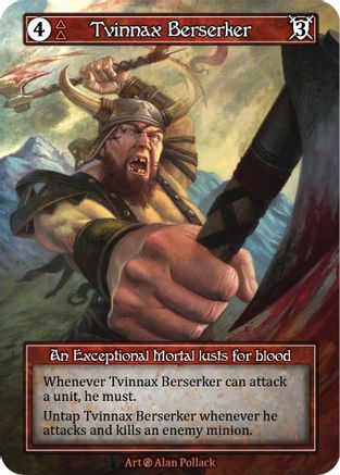 Tvinnax Berserker (Foil) - Beta Foil