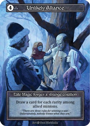 Unlikely Alliance (Foil) - Beta Foil