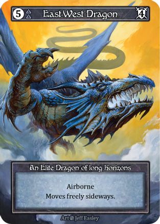 East-West Dragon (Foil) - Beta Foil