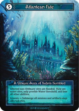 Atlantean Fate (Foil) - Beta Foil