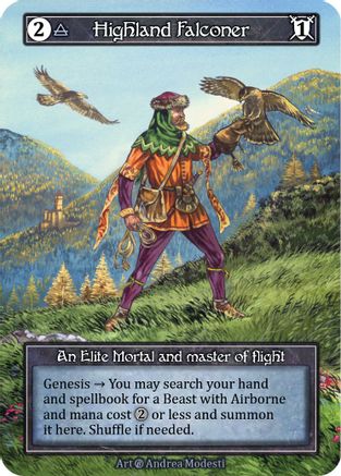 Highland Falconer (Foil) - Beta Foil