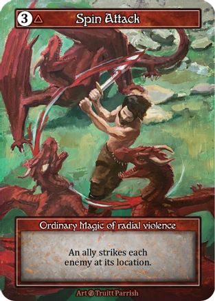 Spin Attack (Foil) - Beta Foil
