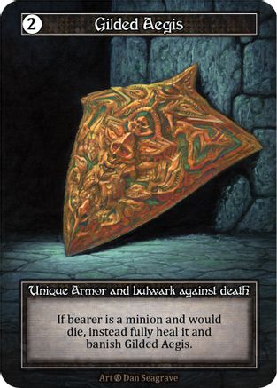 Gilded Aegis (Foil) - Beta Foil