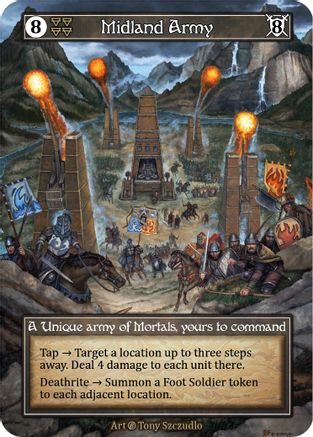 Midland Army (Foil) - Beta Foil